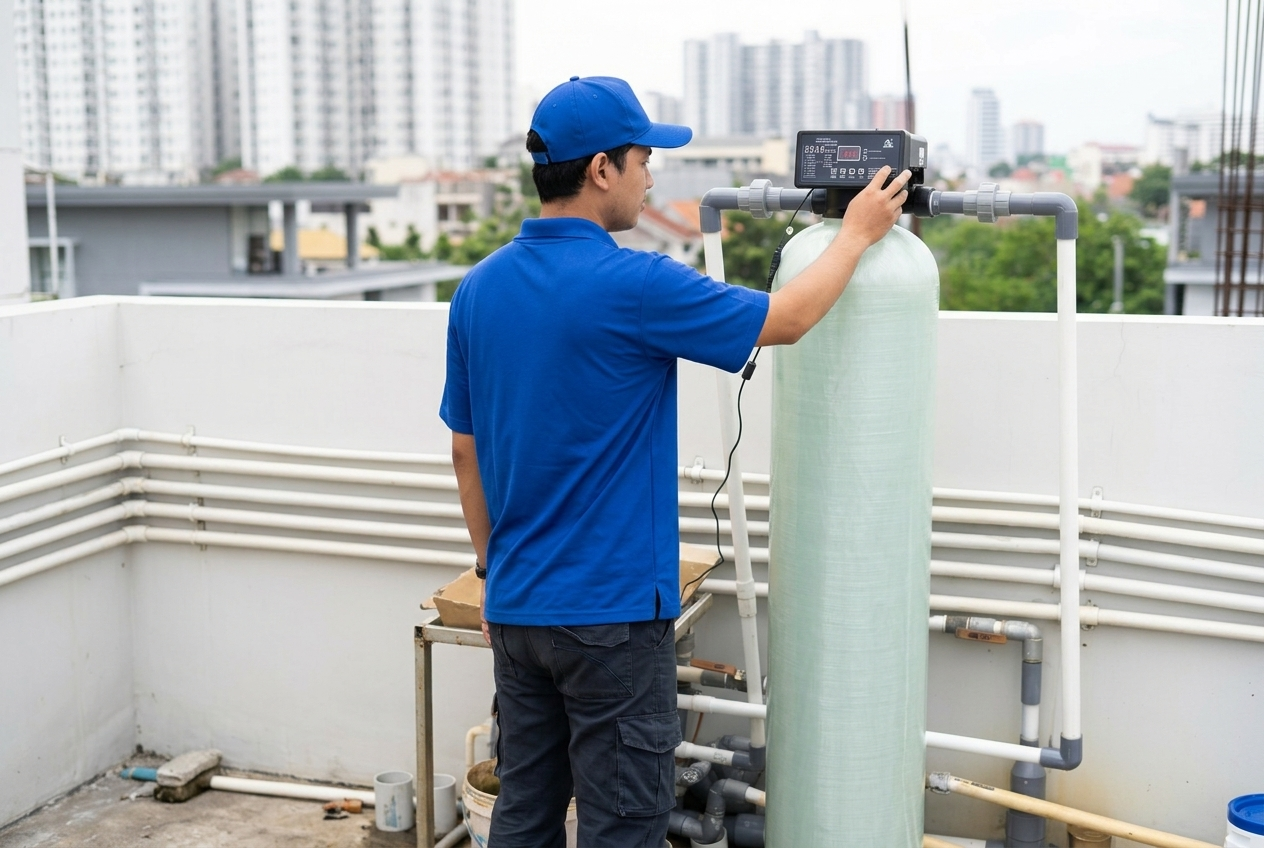 Filter Air Tabung 1054 Otomatis
